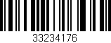 Código de barras (EAN, GTIN, SKU, ISBN): '33234176'