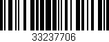 Código de barras (EAN, GTIN, SKU, ISBN): '33237706'