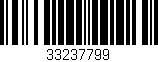 Código de barras (EAN, GTIN, SKU, ISBN): '33237799'