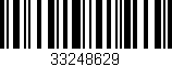 Código de barras (EAN, GTIN, SKU, ISBN): '33248629'