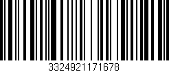Código de barras (EAN, GTIN, SKU, ISBN): '3324921171678'