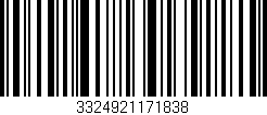 Código de barras (EAN, GTIN, SKU, ISBN): '3324921171838'