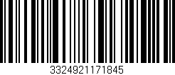 Código de barras (EAN, GTIN, SKU, ISBN): '3324921171845'