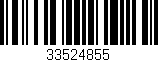 Código de barras (EAN, GTIN, SKU, ISBN): '33524855'