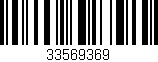 Código de barras (EAN, GTIN, SKU, ISBN): '33569369'