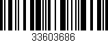 Código de barras (EAN, GTIN, SKU, ISBN): '33603686'