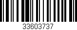 Código de barras (EAN, GTIN, SKU, ISBN): '33603737'