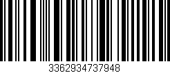 Código de barras (EAN, GTIN, SKU, ISBN): '3362934737948'