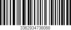 Código de barras (EAN, GTIN, SKU, ISBN): '3362934738068'