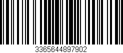 Código de barras (EAN, GTIN, SKU, ISBN): '3365644897902'