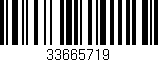 Código de barras (EAN, GTIN, SKU, ISBN): '33665719'