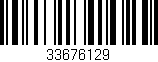 Código de barras (EAN, GTIN, SKU, ISBN): '33676129'