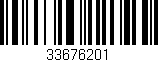 Código de barras (EAN, GTIN, SKU, ISBN): '33676201'