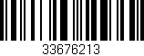 Código de barras (EAN, GTIN, SKU, ISBN): '33676213'