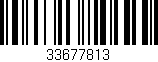 Código de barras (EAN, GTIN, SKU, ISBN): '33677813'
