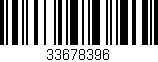 Código de barras (EAN, GTIN, SKU, ISBN): '33678396'