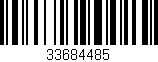 Código de barras (EAN, GTIN, SKU, ISBN): '33684485'