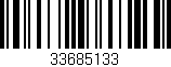 Código de barras (EAN, GTIN, SKU, ISBN): '33685133'