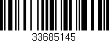 Código de barras (EAN, GTIN, SKU, ISBN): '33685145'