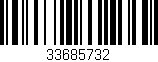 Código de barras (EAN, GTIN, SKU, ISBN): '33685732'