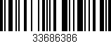 Código de barras (EAN, GTIN, SKU, ISBN): '33686386'