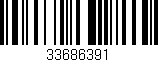 Código de barras (EAN, GTIN, SKU, ISBN): '33686391'