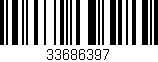 Código de barras (EAN, GTIN, SKU, ISBN): '33686397'