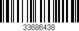 Código de barras (EAN, GTIN, SKU, ISBN): '33686438'