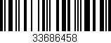Código de barras (EAN, GTIN, SKU, ISBN): '33686458'