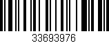 Código de barras (EAN, GTIN, SKU, ISBN): '33693976'