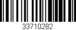 Código de barras (EAN, GTIN, SKU, ISBN): '33710282'