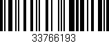Código de barras (EAN, GTIN, SKU, ISBN): '33766193'