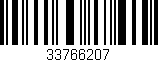 Código de barras (EAN, GTIN, SKU, ISBN): '33766207'