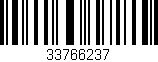 Código de barras (EAN, GTIN, SKU, ISBN): '33766237'