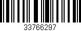 Código de barras (EAN, GTIN, SKU, ISBN): '33766297'