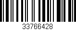 Código de barras (EAN, GTIN, SKU, ISBN): '33766428'