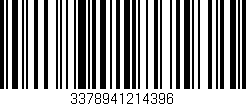 Código de barras (EAN, GTIN, SKU, ISBN): '3378941214396'