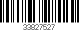 Código de barras (EAN, GTIN, SKU, ISBN): '33827527'