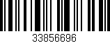 Código de barras (EAN, GTIN, SKU, ISBN): '33856696'