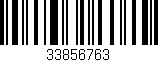 Código de barras (EAN, GTIN, SKU, ISBN): '33856763'