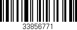 Código de barras (EAN, GTIN, SKU, ISBN): '33856771'