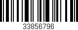 Código de barras (EAN, GTIN, SKU, ISBN): '33856796'