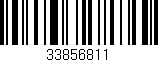 Código de barras (EAN, GTIN, SKU, ISBN): '33856811'