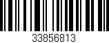 Código de barras (EAN, GTIN, SKU, ISBN): '33856813'