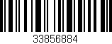 Código de barras (EAN, GTIN, SKU, ISBN): '33856884'