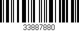 Código de barras (EAN, GTIN, SKU, ISBN): '33887880'