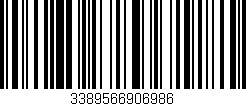 Código de barras (EAN, GTIN, SKU, ISBN): '3389566906986'