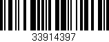 Código de barras (EAN, GTIN, SKU, ISBN): '33914397'