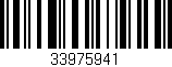Código de barras (EAN, GTIN, SKU, ISBN): '33975941'