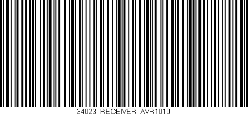 Código de barras (EAN, GTIN, SKU, ISBN): '34023_RECEIVER_AVR1010'